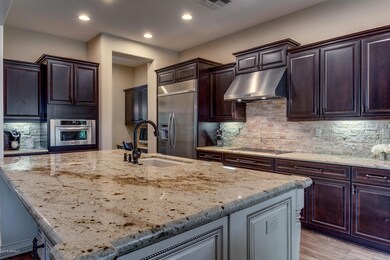 Kitchen (custom island)