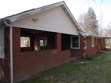 Exterior Back. This is the view of the back of the