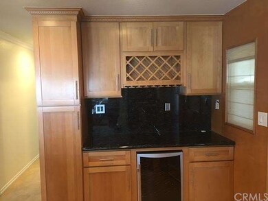 wine refrigerator and rack