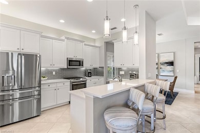 Upgraded stainless steel appliances