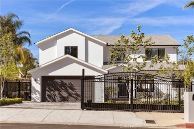 Gated circular driveway