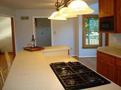 Kitchen. New kitchen has solid surface counter top