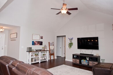 Living Room toward Bedrooms & Entry