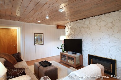 Living Room View from Dining Area