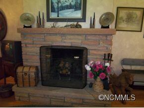 Stone Fireplace