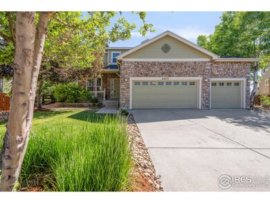 Thoughtful, mature landscaping surrounds the home