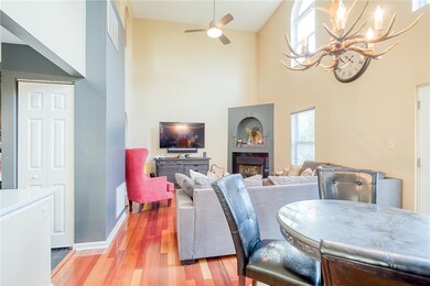 Open floor plan living