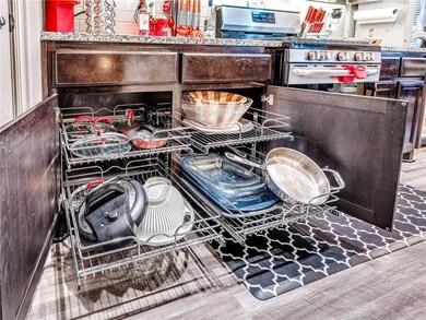 KitchenUnique pendant lighting, trendy tile backsp