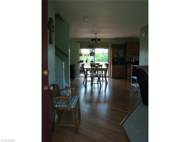 from the front door