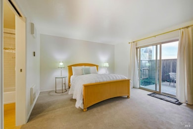 Primary suite with access to back private patio.