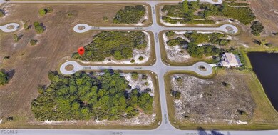 Aerial view of property's location