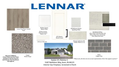 Easton Homesite 37 Colorboard