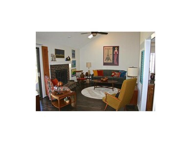 Large Family Room with Two Skylights