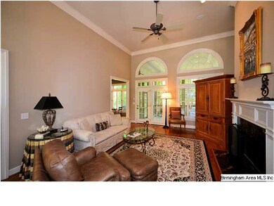 Tall ceilings upon entering home.  Freshly painted