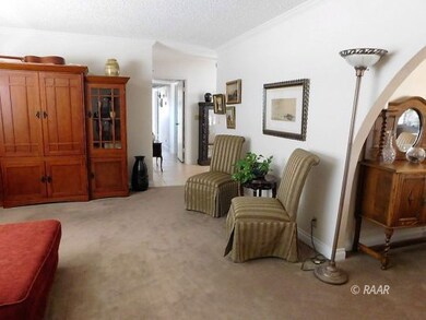 From living room looking towards hallway