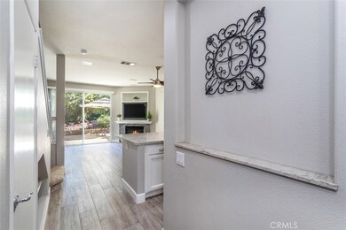 Entryway with large closet...some models have this closet made into a half bath