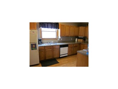 Kitchen. Oak kitchen cabinets are newer; easy to c