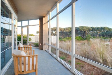 Private screened porch