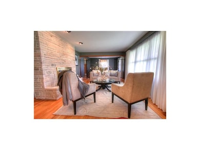 Formal living room with beautiful quartz fireplace