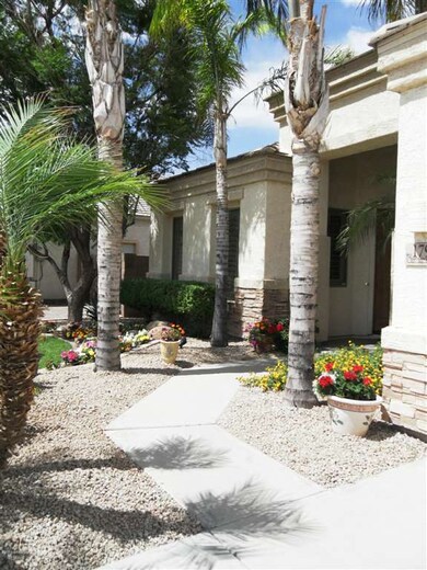 Paved Entrance