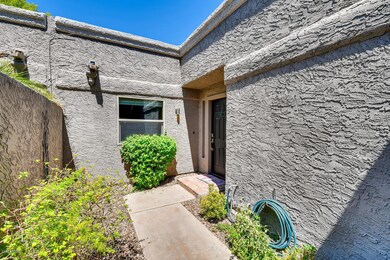 Private enclosed entrance