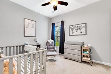 Spacious bedroom