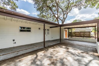 Outdoor front patio for relaxing and entertaining.
