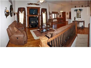 Solid wood floors in kitchen, living room, formal 