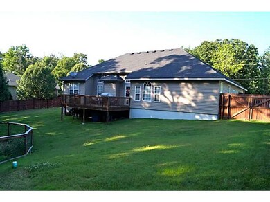 Exterior Front. Spacious back yard