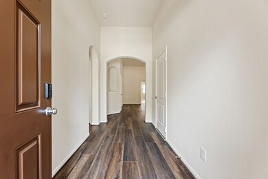 Home features a large foyer to welcome guests.
