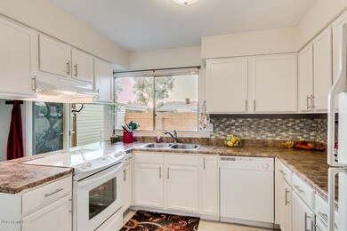 Kitchen (back patio in background)