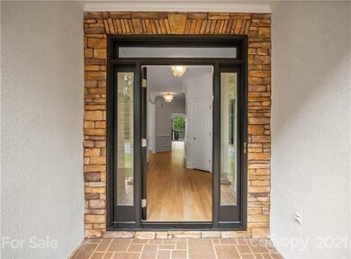 New solid Mahogany front door with Baldwin Hardwar