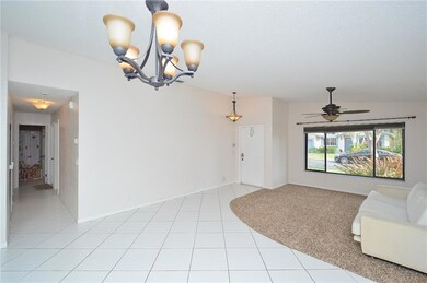 Hallway leads to bedrooms