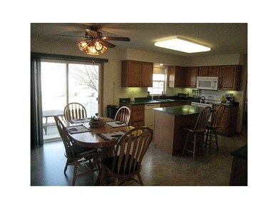 Breakfast Bar. Nook easily fits a full size table 