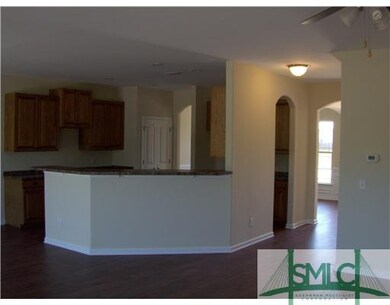 Kitchen. View of open kitchen from family room, fo