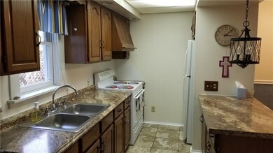 lovely eat in kitchen with ceramic tile floor and 
