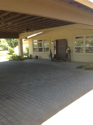 VERY INVITING COVERED ENTRY