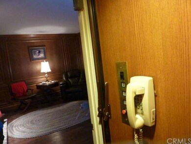 Elevator complete with telephone!