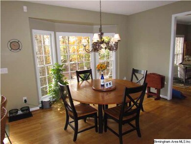 Another view of the eating area in the kitchen. Lo