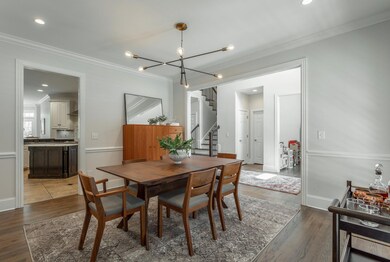 Foyer, Dining Room, Kitchen View
