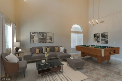 *Virtually staged*  Formal living/dining/gaming