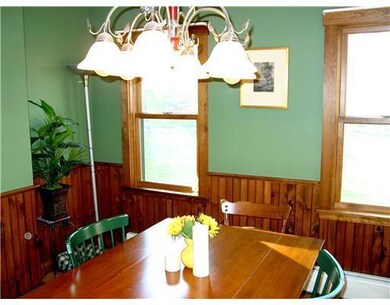Dining Room. Wainscott throughout...
