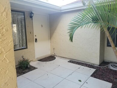 Court Yard into the Front Door