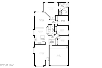 270 E Thomas Jefferson Way Floor Map