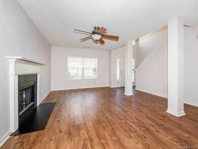Great room with fireplace