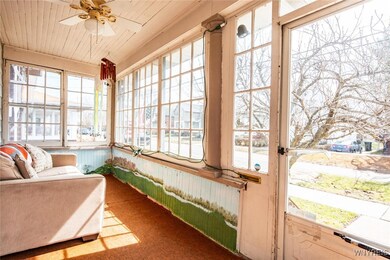 Enclosed porch