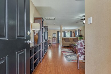 Easy care laminate and vinyl flooring in throughou