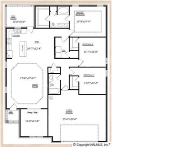 floor plan Artist Rendering (Breland Homes reserves the right of change to plan without notice; this is conceptual art for illustrative purposes only.)