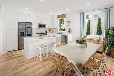 Model home dining and kitchen areas. Used for repr