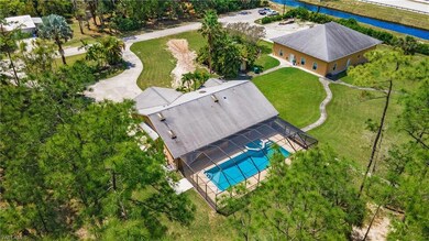 Walking path on property